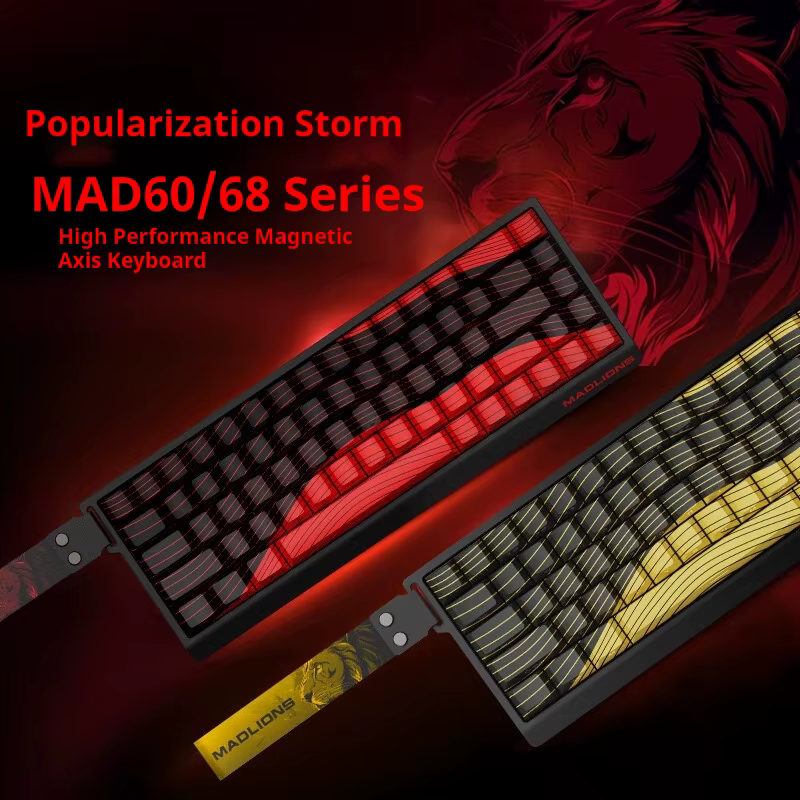 Clavier mécanique Madcatz Mad60 Mad68 HE 8k à interrupteurs magnétiques