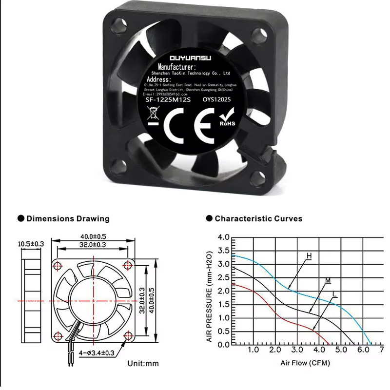 40mm x 40mm x 10mm 50mm x 50mm x 10mm 60mm x 60mm x 10mm 5V 2Pin DC refroidissement ventilateur silencieux refroidisseurs de processeur