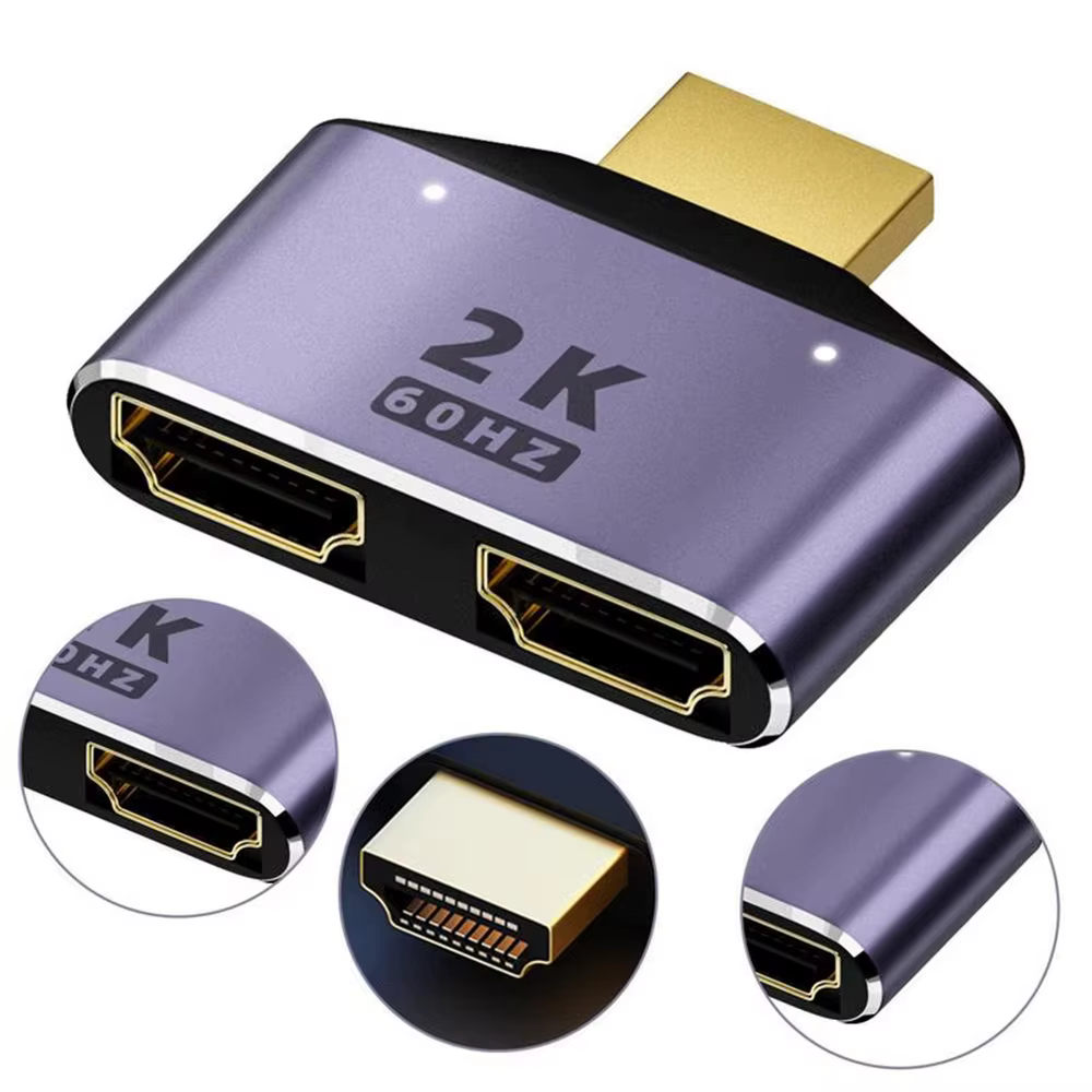 Adaptateur HDMI vers double HDTVA HD 2K