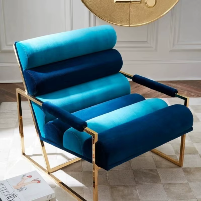 Chaise de bureau moderne et confortable, chaise de salle à manger, chaise de loisirs, chaise de coiffeuse d'hôtel, chaise de maquillage, mobilier de chambre de luxe