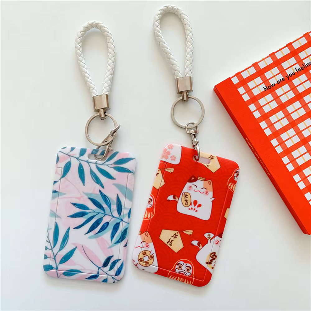 Porte-cartes de visite pour femmes et hommes, joli porte-cartes de crédit, porte-cartes d'identité bancaire, Badge pour enfants, étui pour cartes de Bus