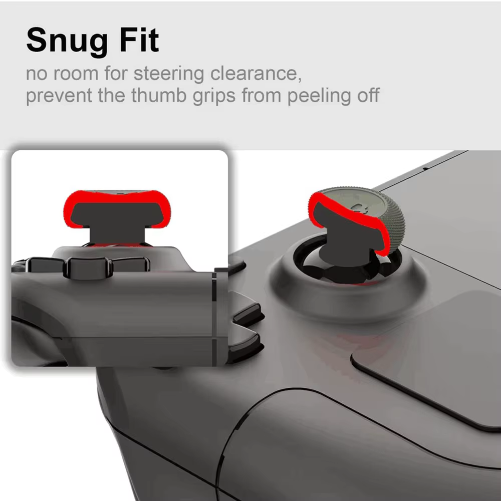 Capuchons de manette ergonomiques pour consoles de jeu Steam Deck