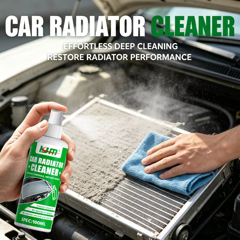Nettoyant de radiateur automobile KJM C pour système de refroidissement moteur, nettoyage en profondeur, antirouille, liquide d'entretien du système de refroidissement