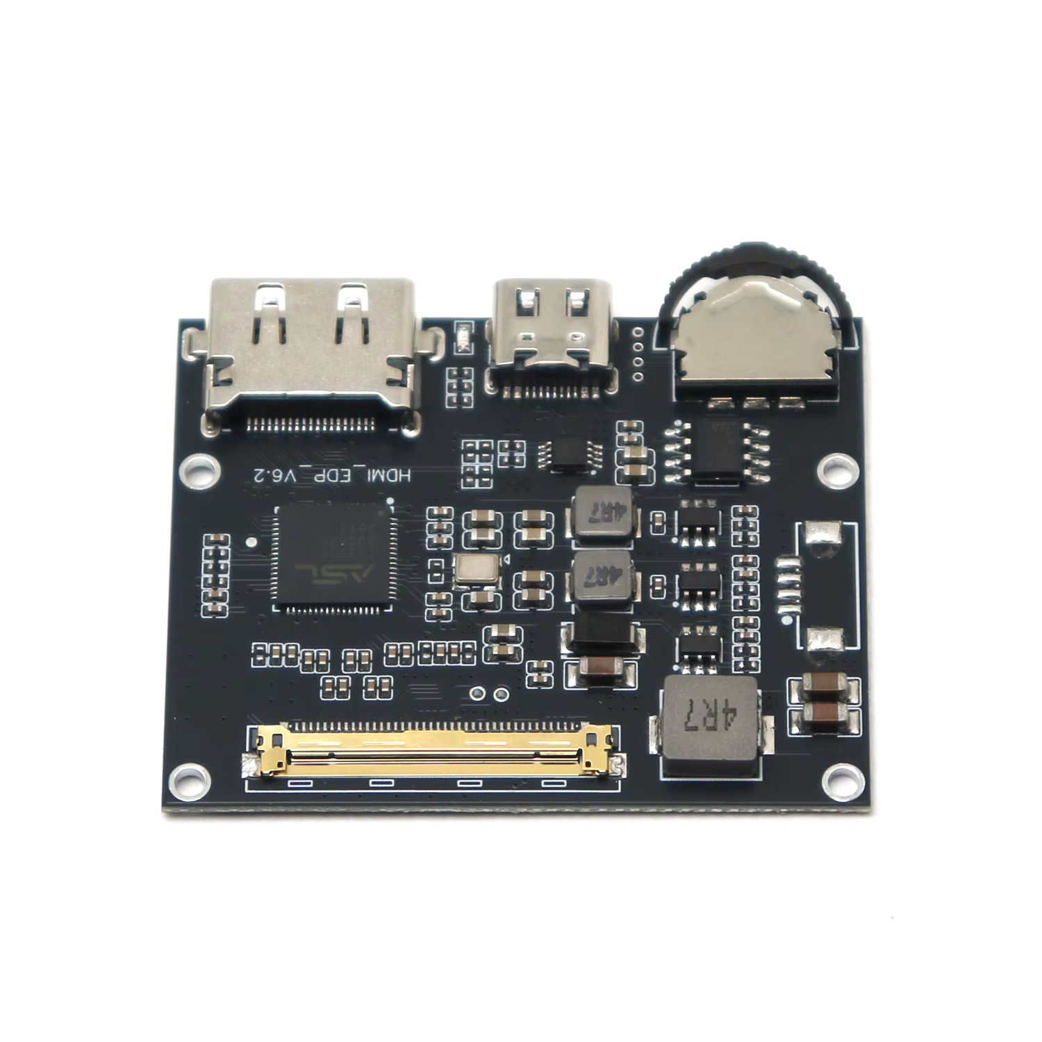 Carte pilote HDMI vers EDP, 2K, 4K, 60 Z 1080 successifs, compatible avec écran d'ordinateur portable 10 "-18.4", protocole W PD, QC