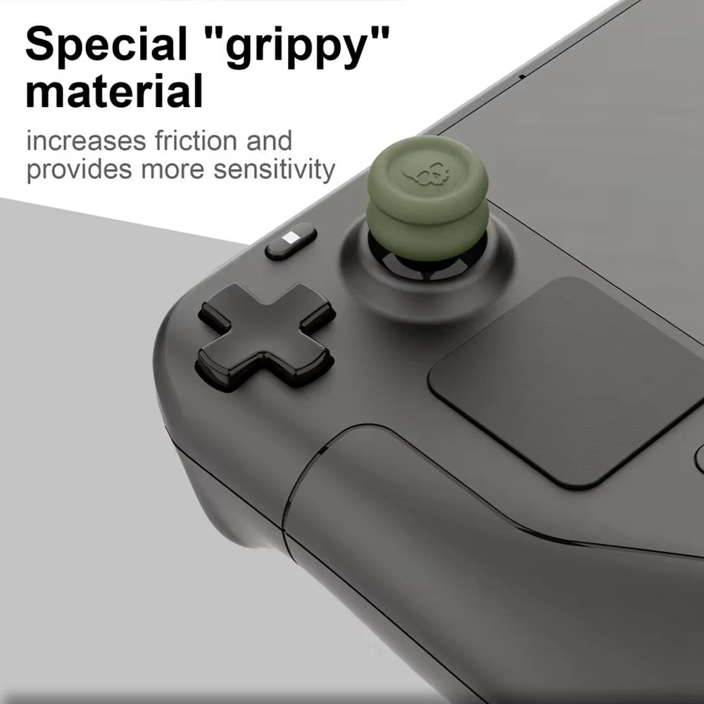 Capuchons de manette ergonomiques pour consoles de jeu Steam Deck
