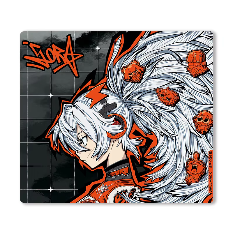 Tapis de souris de jeu Skypad SORA en verre YUME