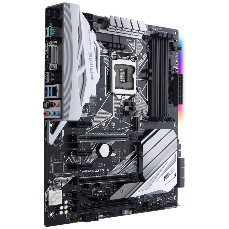 Carte mère ASUS PRIME Z370-A LGA1151 DDR4 DP HDMI DVI M.2 USB 3.1 Z370 ATX