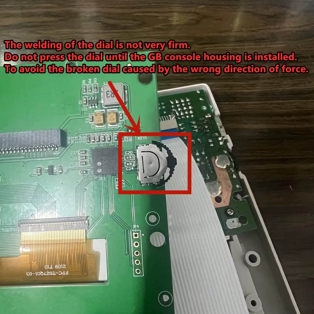 Kits d'écran LCD GB DMG 2.45 pouces pour Gameboy IPS