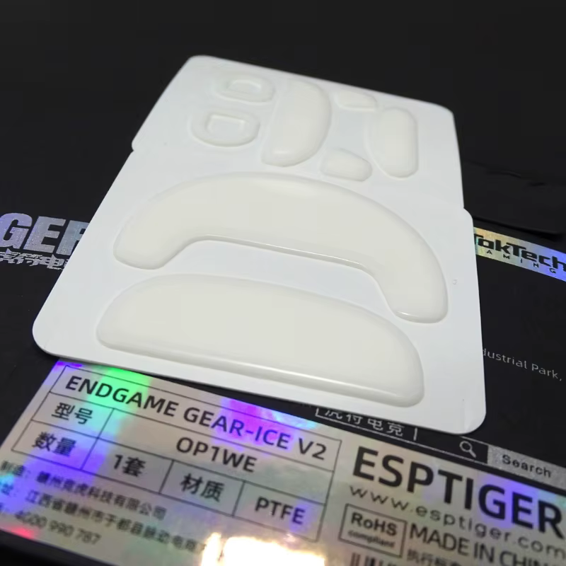 Esports-Patins de souris Tiger Gaming ICE V2 pour ENDGAME GEAR OP1W