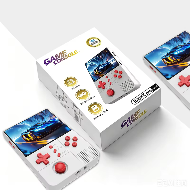 Console de jeu portable rétro BOYHOM R40XX Pro