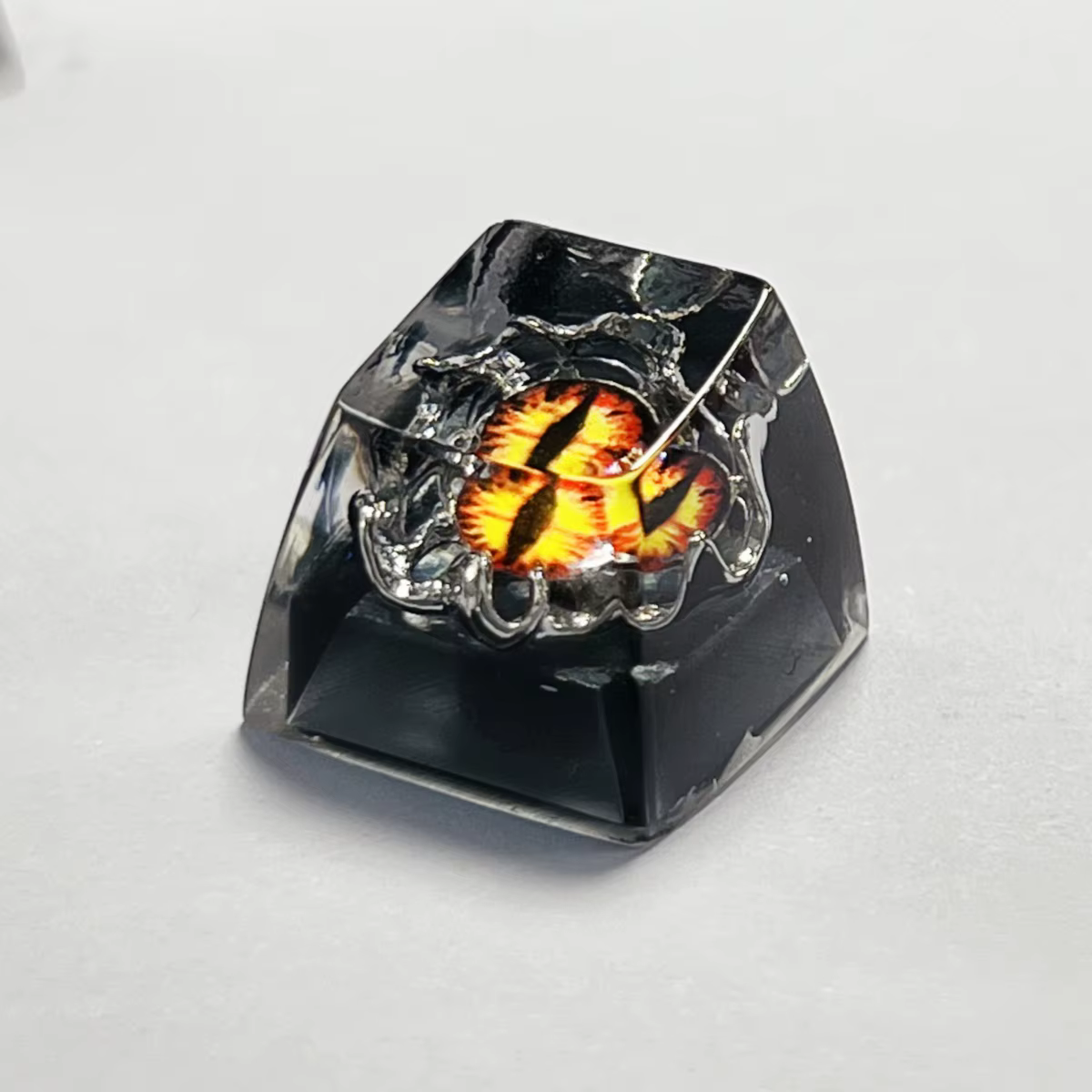 Evil Eyes bricolage clavier mécanique résine Keycaps Artisan personnalisé joli soleil et lune/étoiles conception personnalisé Keycaps pour clavier