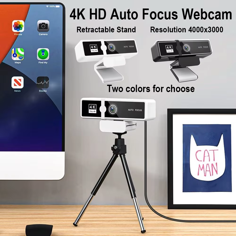 Webcam Full HD 4K Pro 4000x3000