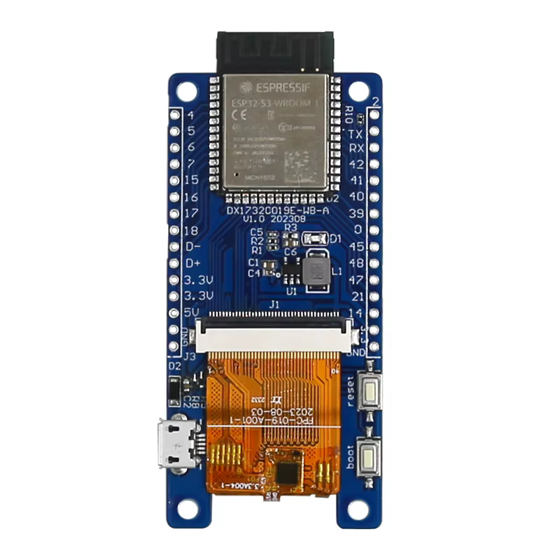 Écran Tactile IPS IPS de 1.9 Pouces, 170x320, Puzzles, Touriste, Core SDIO éventuelles I UART Type-C, 170x320