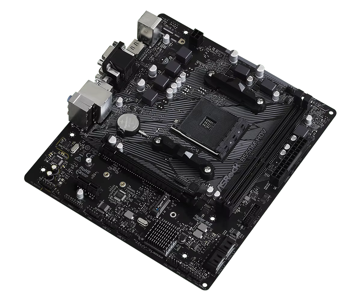 ASRock B550M-HDV carte mère AM4 B550