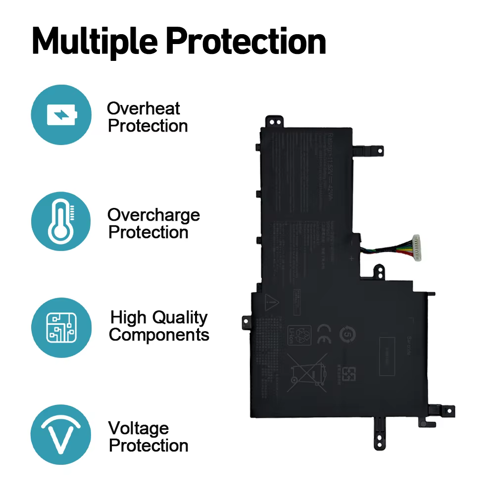 B31N1842 Batterie D'ordinateur Portable pour ASUS VivoBook 15 X531FA F513EA F513EP 15 K513E KM513UA M513IA S531F S533UA