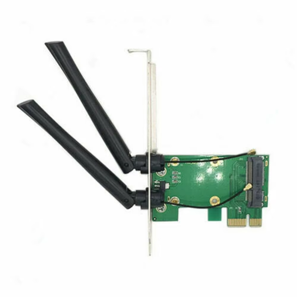 Carte sans fil WiFi Mini PCI-E Express vers adaptateur