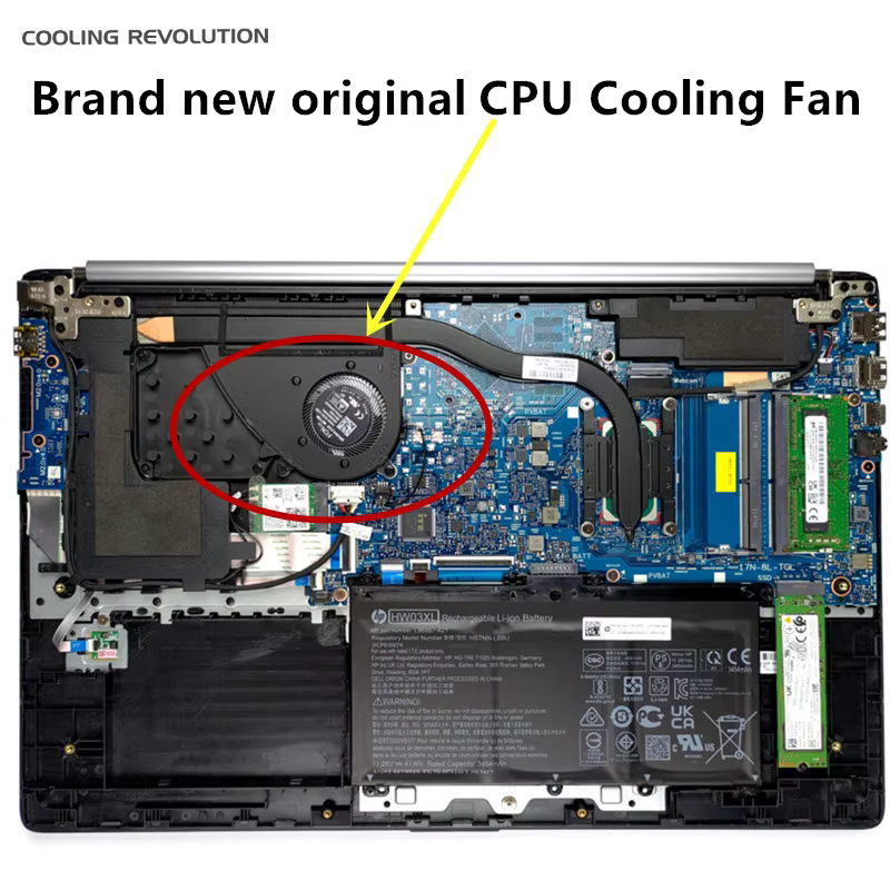 Ventilateur de refroidissement CPU pour ordinateur portable