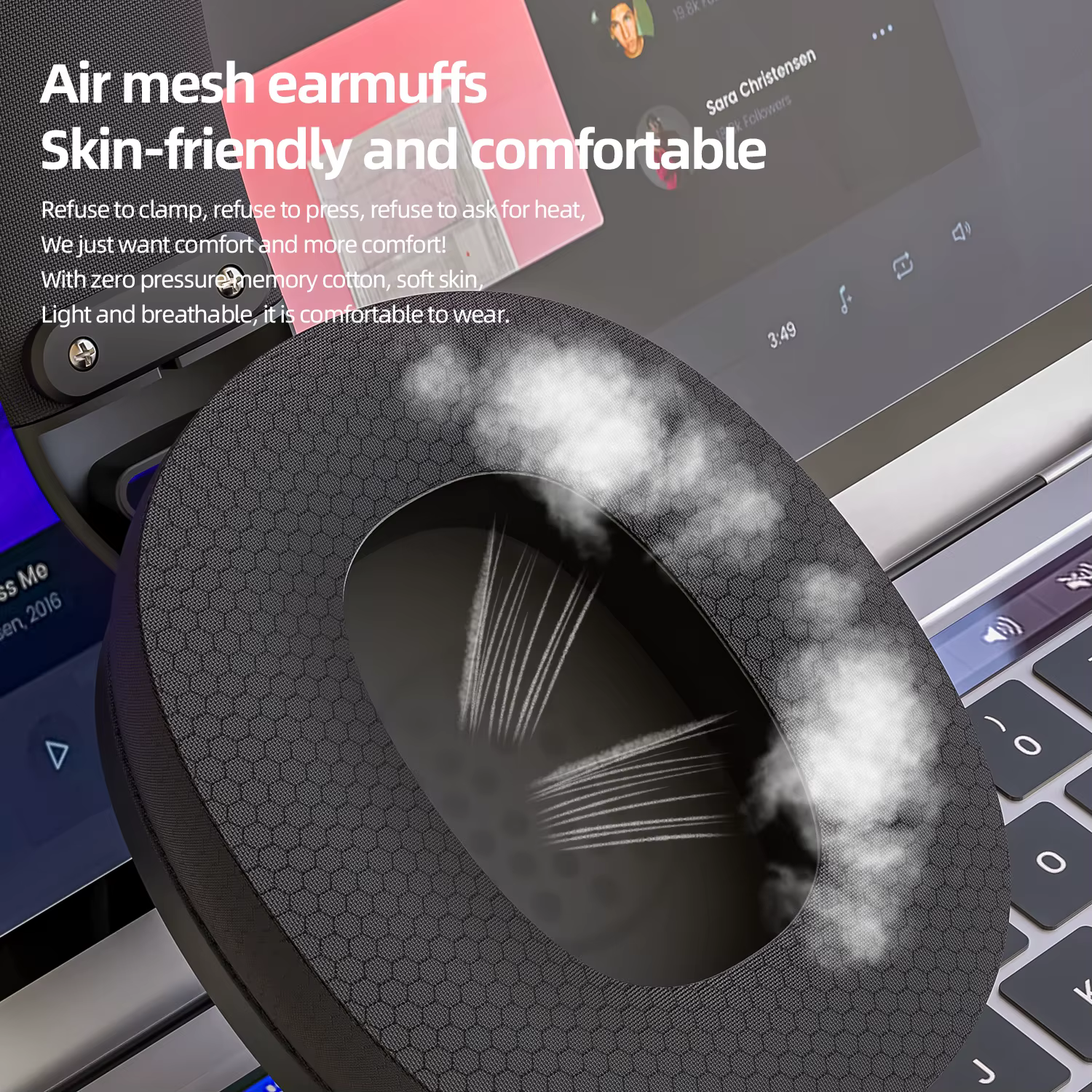 SMAILWOLF L80 Bluetooth sans fil filaire trois modes casque de jeu ordinateur portable maison
