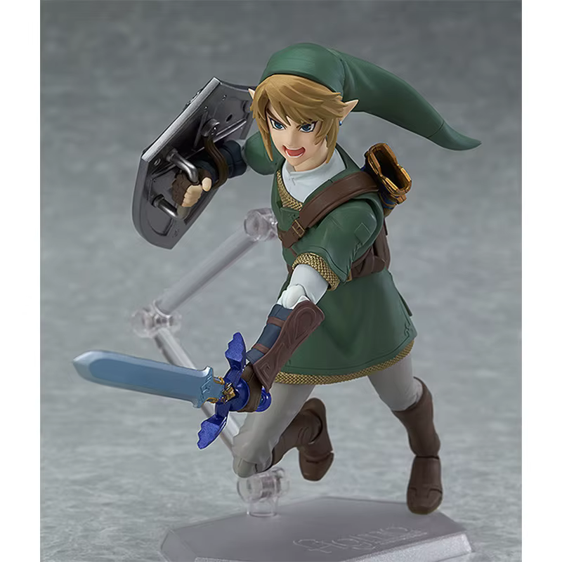 Zelda Link – jouets périphériques d'animation de jeu Nintendo, figurine Figma, modèle mobile d'action, Collection de statues d'ornement