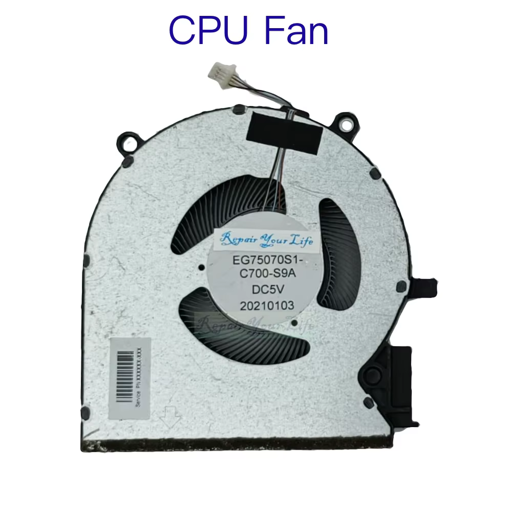 Ventilateur de refroidissement pour ordinateur portable HP VICTUS 16-D 16-d0185 16-E 16-e0011ns TPN-Q263 TPN-Q264