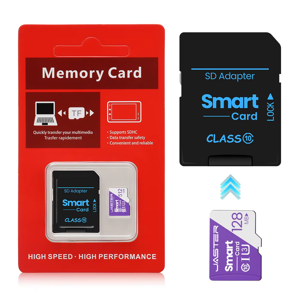 Carte mémoire MINI TF violette