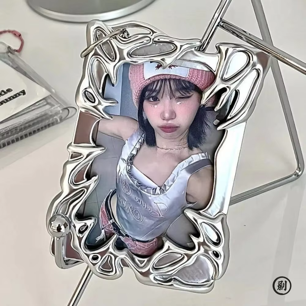 Porte-carte photo par galvanoplastie – Housse de protection personnalisée pour carte Kpop Star