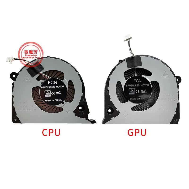 Nouveau ventilateur de refroidissement de processeur pour ordinateur portable pour DELL Inspiron 15-7577 7588 G7-7588 G7-7580 G5-5587 Vostro 15-7580 P71F 7570 P72F DC5V 0.5A