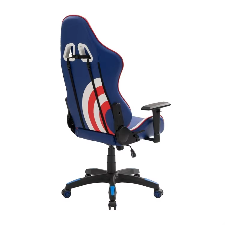 Chaise de jeu ergonomique pivotante en cuir de haute qualité pour gamer