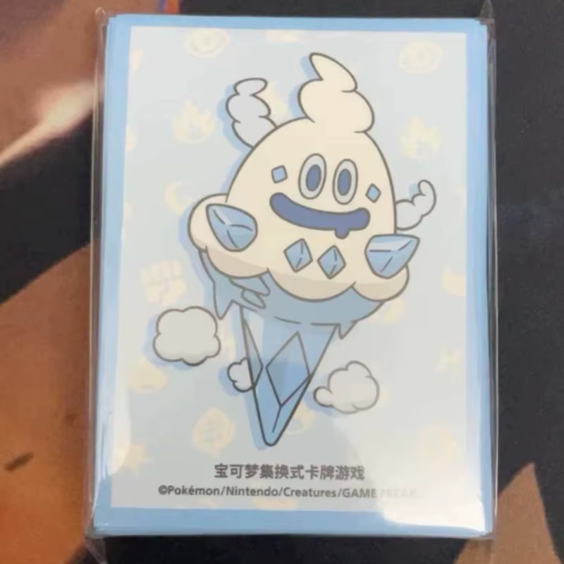 100% Original Pokemon 64 pièces manchon de carte voyage boîte-cadeau commerce PTCG simplifié chinois à collectionner couverture de Protection jouet cadeaux