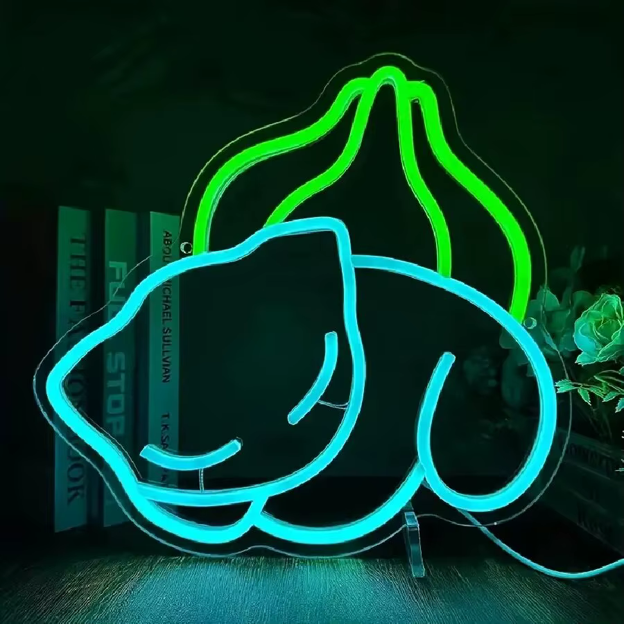 Enseigne au néon de jeu pour la décoration de salle de jeux
