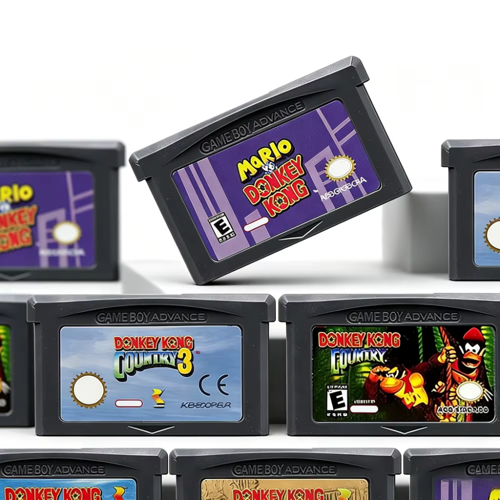 Cartouche de jeu vidéo Donkey Kong GBA 32 bits