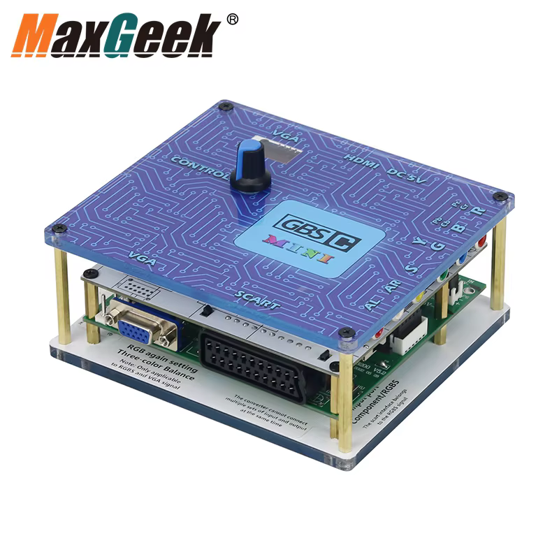 Maxgeek-Convertisseur vidéo de jeu GBS Control, accessoire de jeu rétro