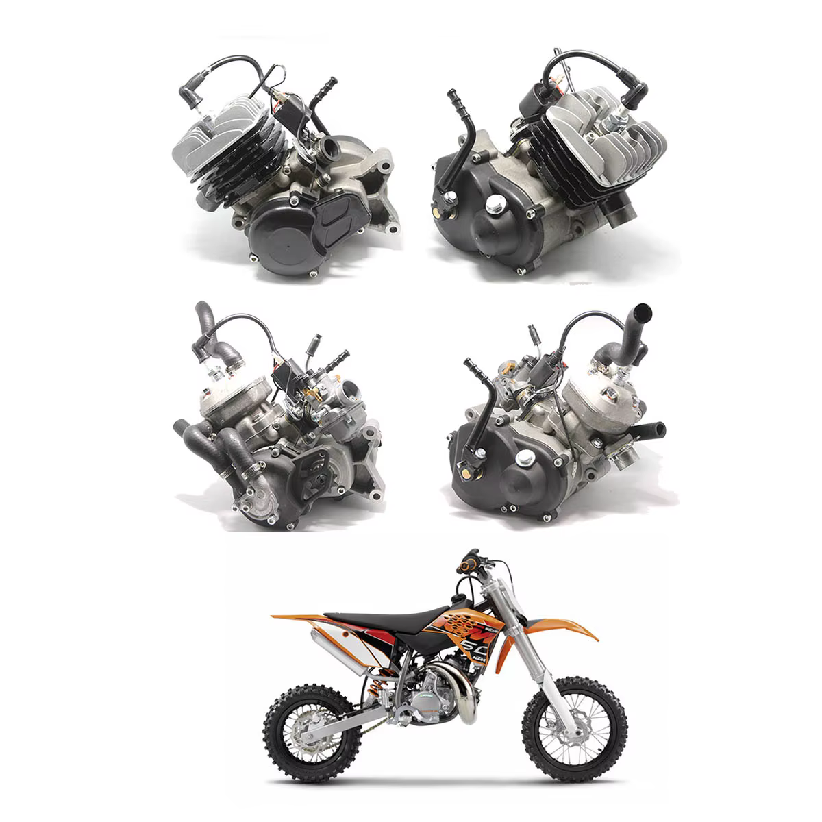 Couvercle de carter de moteur pour SX Mini Adventure Senior, 50, 50CC