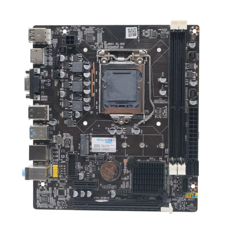 ZSUS B75 carte mère LGA 1155 cartes mères de bureau prenant en charge la RAM DDR3 avec Interface NVME M.2 USB3.0 SATA3.0