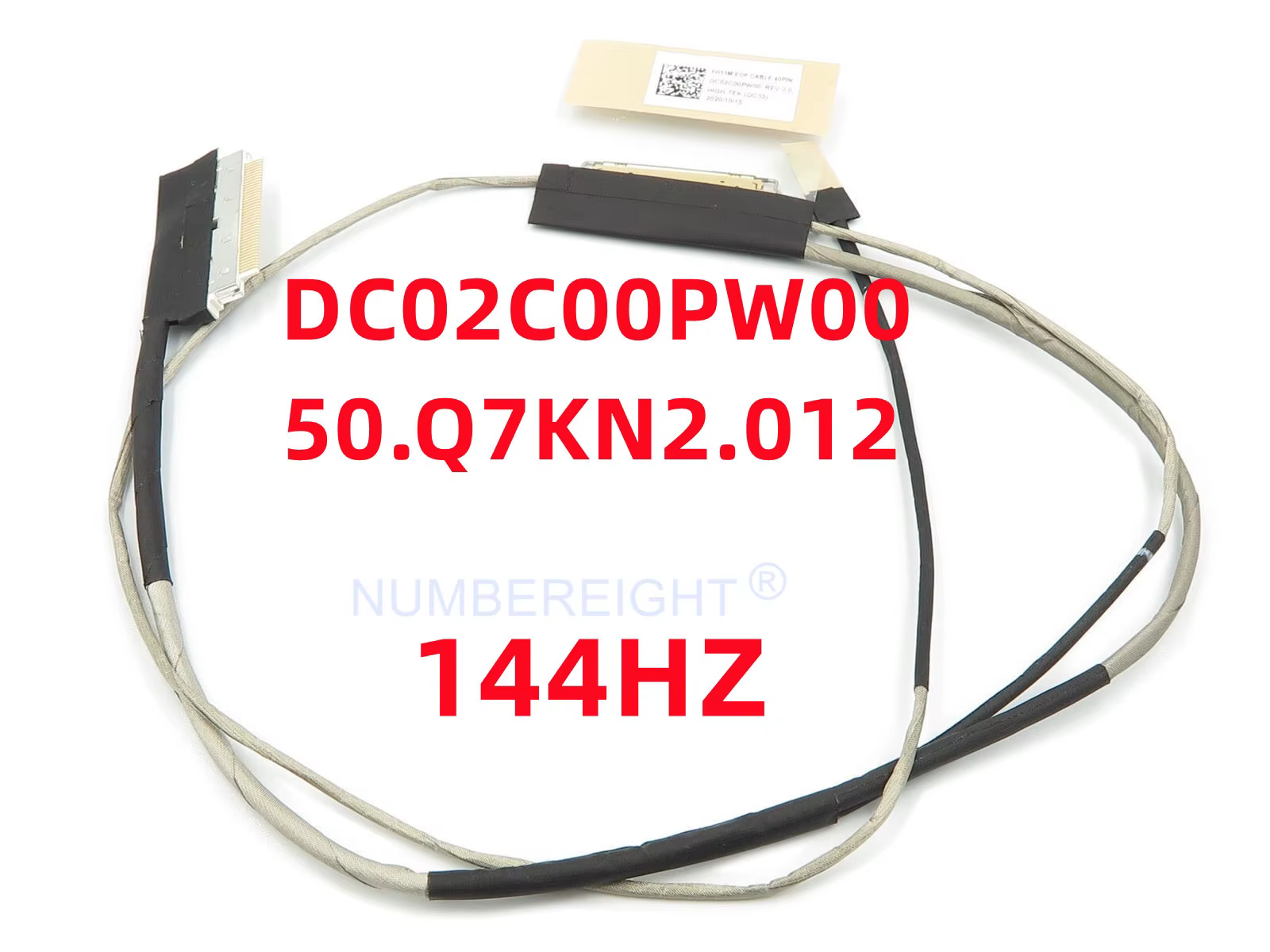 Câble LCD pour Acer Nitro AN515-44 AN515-45 AN515-55 AN515-57 N20C1 50.Q7KN2.012 DC02C00UA00 DC02C00PW00 DC02003P100 Écran Flex