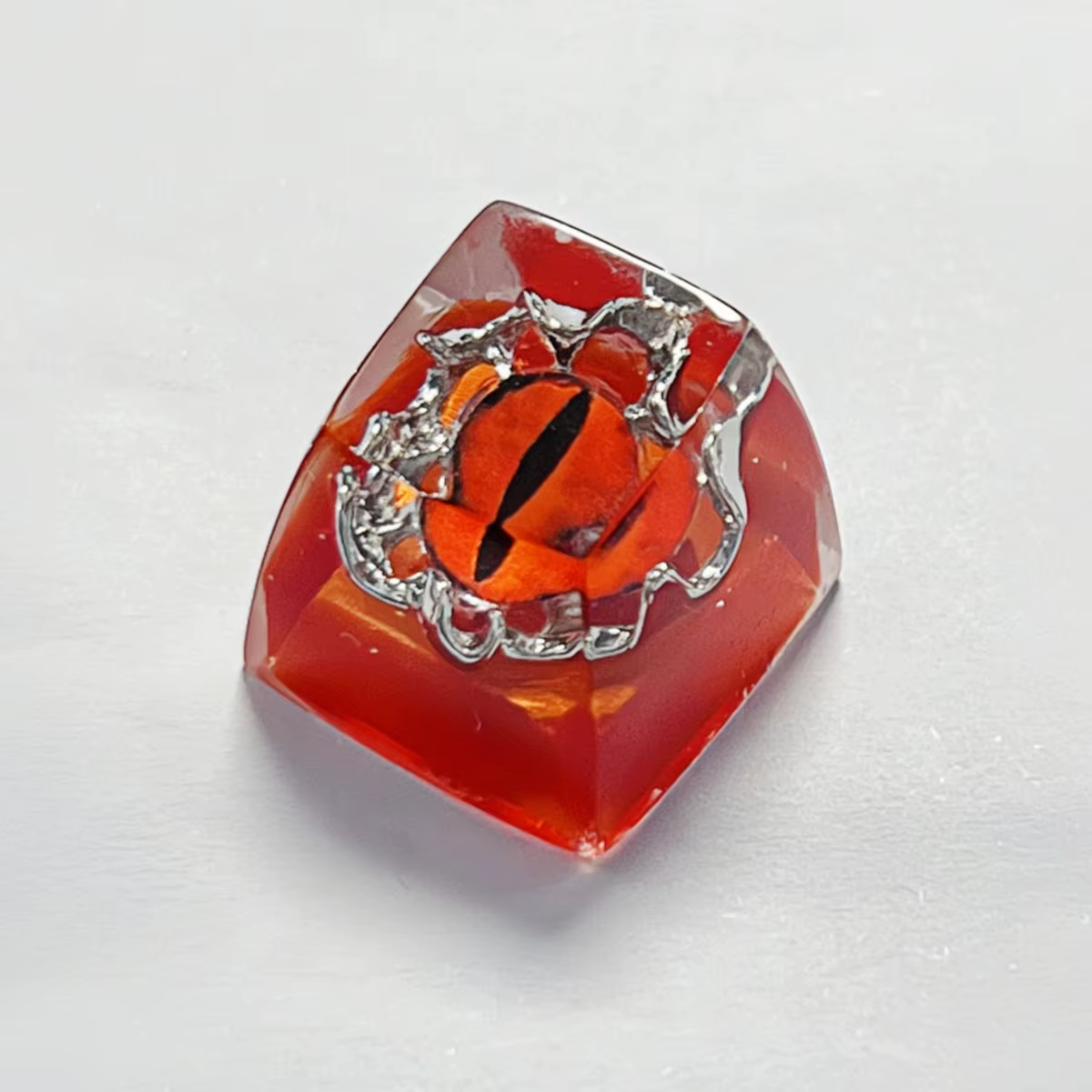 Evil Eyes bricolage clavier mécanique résine Keycaps Artisan personnalisé joli soleil et lune/étoiles conception personnalisé Keycaps pour clavier