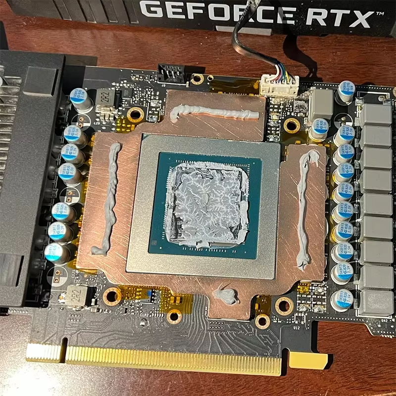 GPU VRAM dissipateur thermique cuivre carte graphique mémoire RTX 3060 3070 3080 3090/5600 5700 GPU refroidisseur 15-40