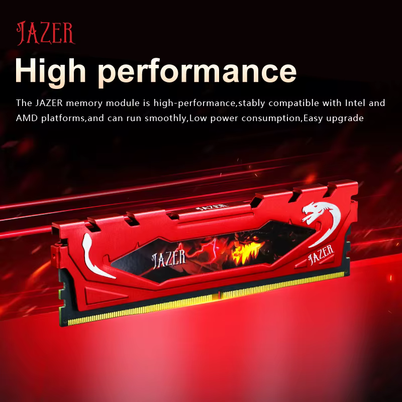 Mémoire RAM DDR4 8 Go 3200 MHz JAZER pour ordinateur de bureau