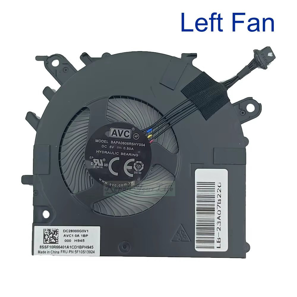 Ventilateur de refroidissement CPU GPU pour ordinateur portable Lenovo Yoga Slim 7 Pro-14ITL5 82FX