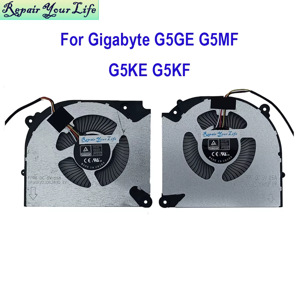 Ventilateur de refroidissement CPU GPU pour ordinateur portable de jeu