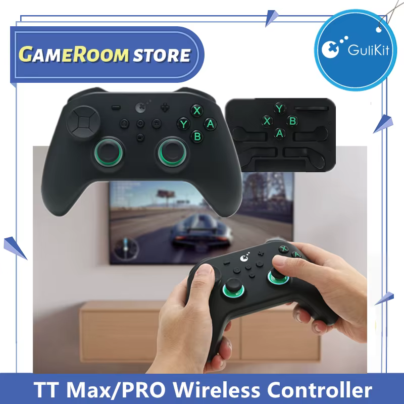 Manette de jeu GuliKit TT max/PRO sans fil avec joysticks et gâchettes TMR