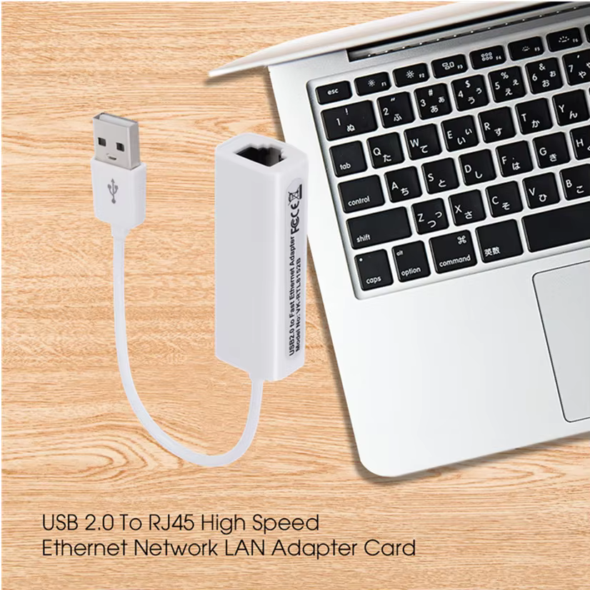 Carte réseau Portable USB 2.0 vers RJ45