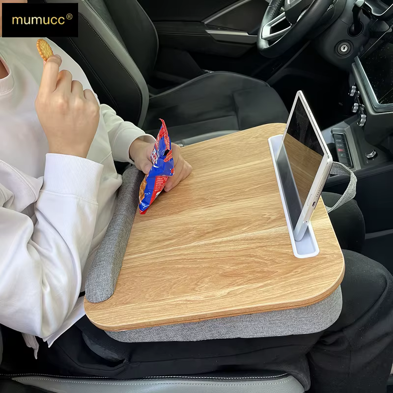 MUMUCC Bureau portable pour ordinateur portable avec coussin moelleux