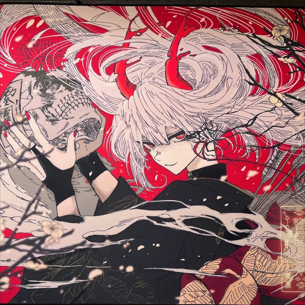 Tapis de souris lisse Anime thème