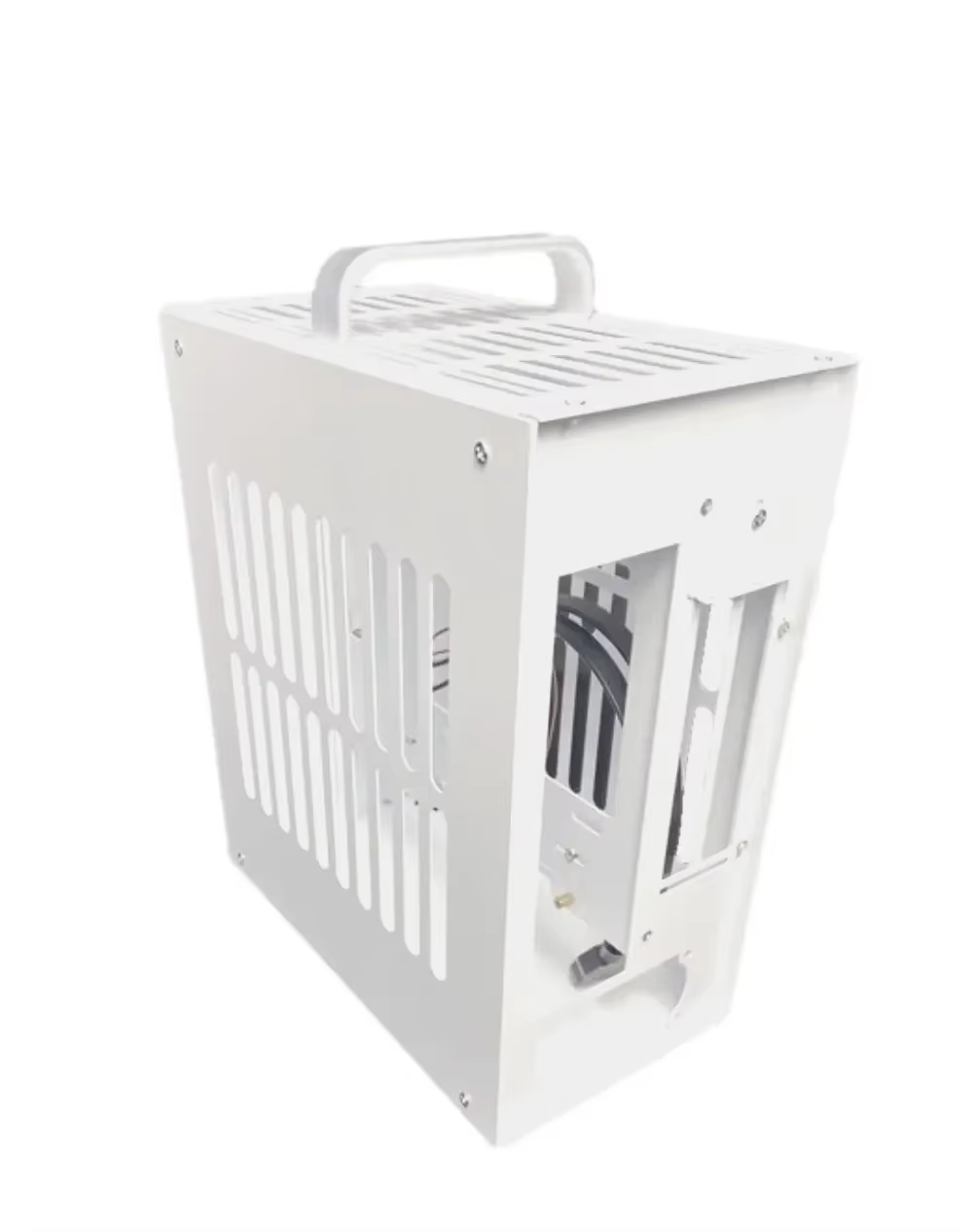 5.9L A4 châssis HTPC Mini ITX ordinateur de jeu 170x190 170x170 Support carte graphique RTX2070 I7 vitrine indépendante rêve D21
