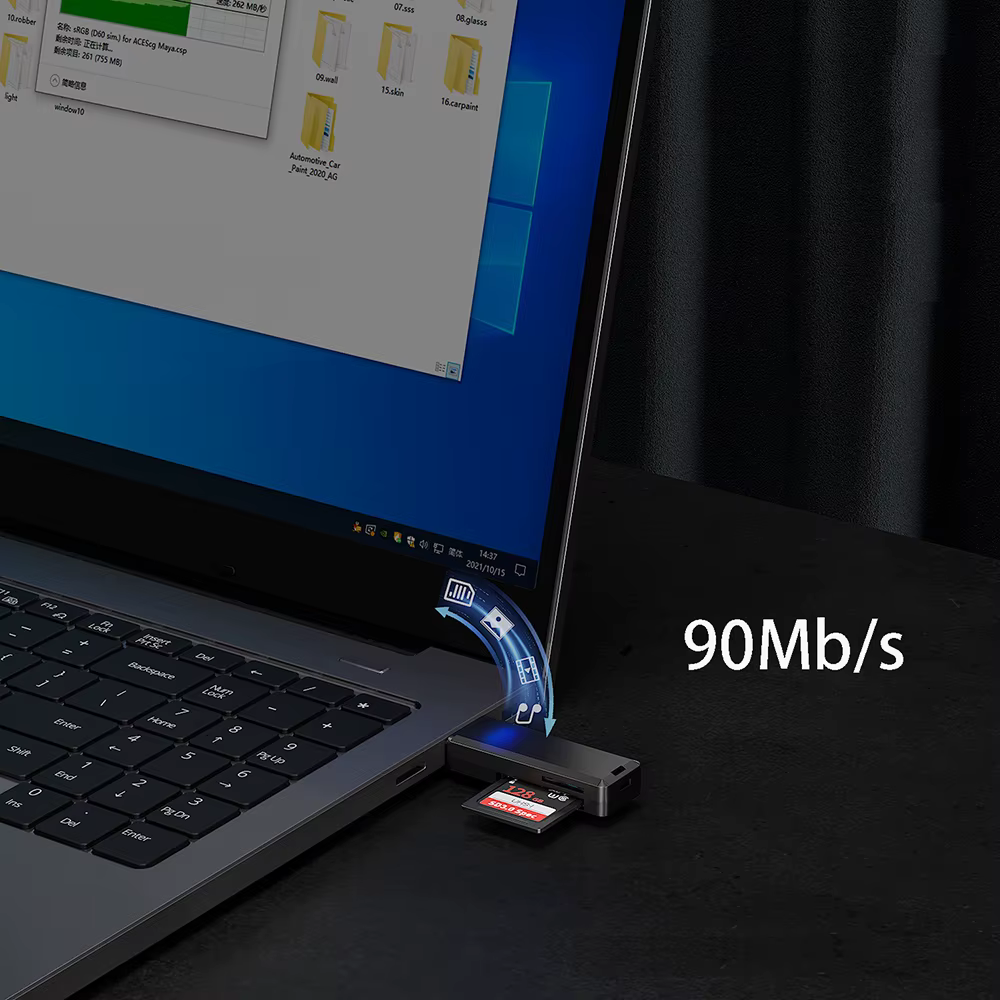 Lecteur de carte USB3.0 Micro SD HC XC TF MIMC RSMMC
