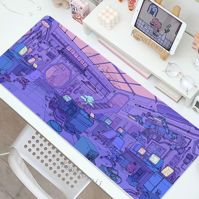 Pixel Art tapis de souris de jeu XXL ordinateur portable Gamer