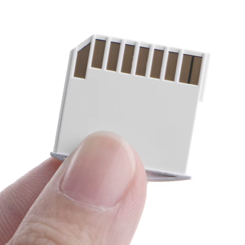 Lecteur MiniSD adaptateur vers SD pour ordinateur portable pour carte mémoire de stockage supplémentaire Rea K1KF