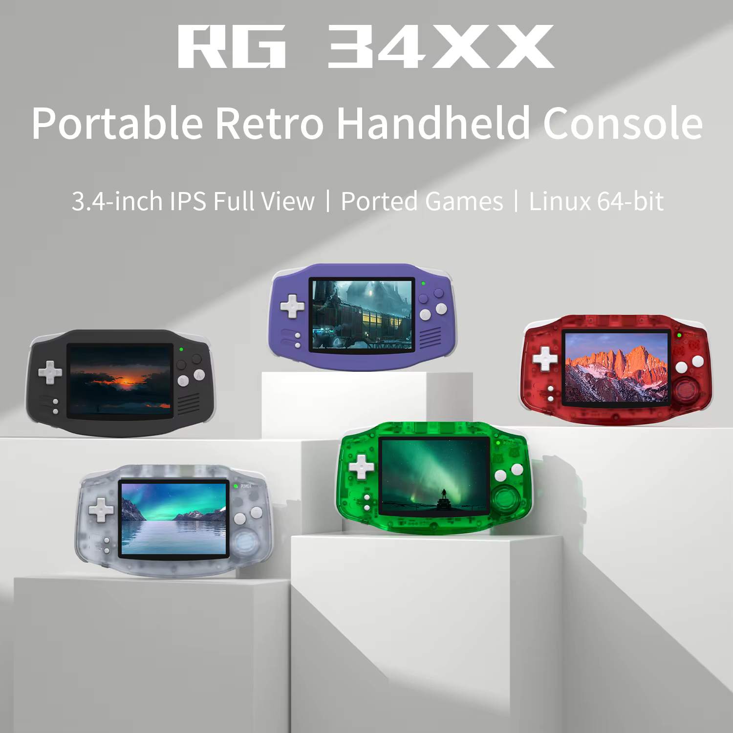 Console de jeu portable Anbernic RG 34XX