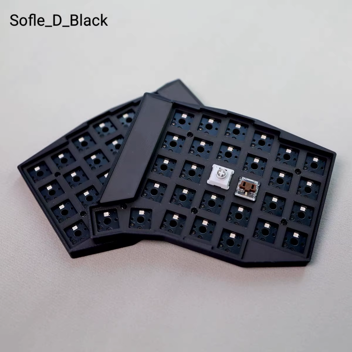 Clavier fendu sans fil
